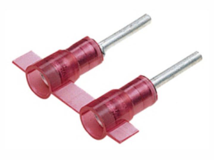 Pin Terminals-Nylon Insulated-Double crimp  Reel Fed