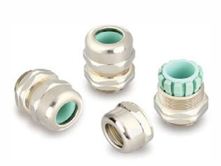 Heat & Oil Resistant Brass Cable Glands